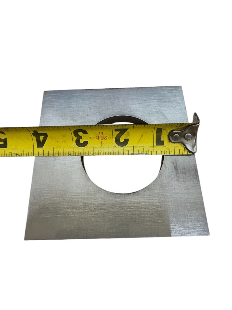(4) 4"x4" Plates with 2in Offset Hole 3/8 Plate