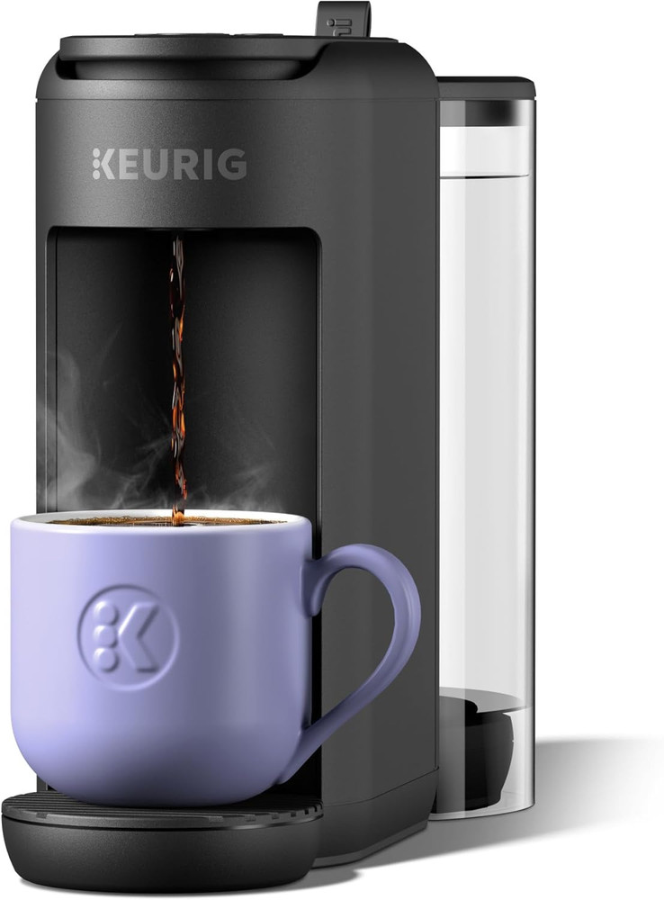 K-Mini Mate plus Single-Serve K-Cup Pod Coffee Maker, Compact, 3 Cup Sizes, Brew
