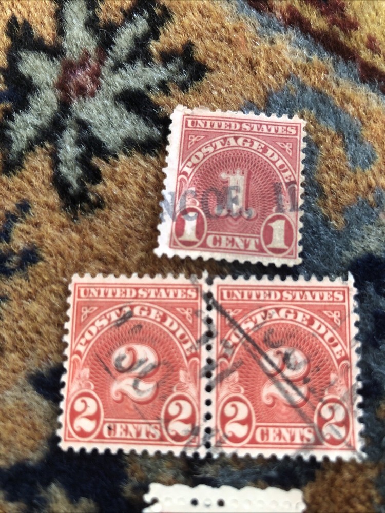USA 1895 - 1917 small collection Postage Due used