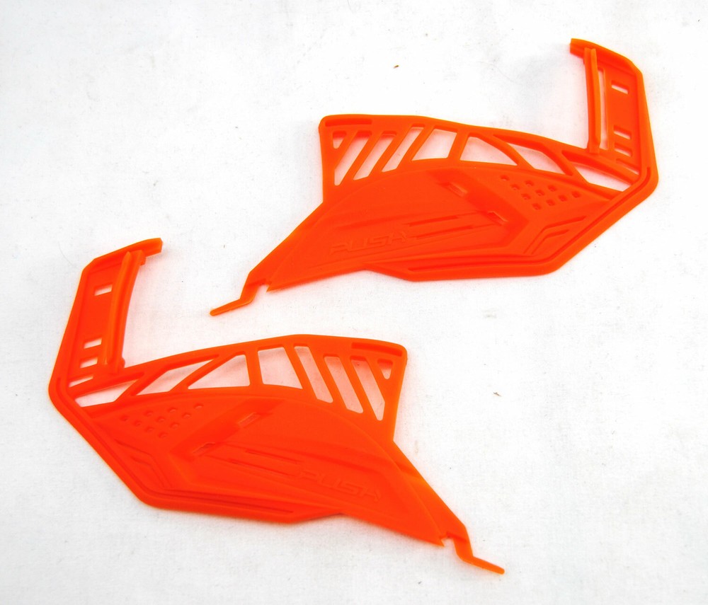 Push Unite Paintball Mask Goggle Replacement Soft Ear Pads Set Orange NEW!