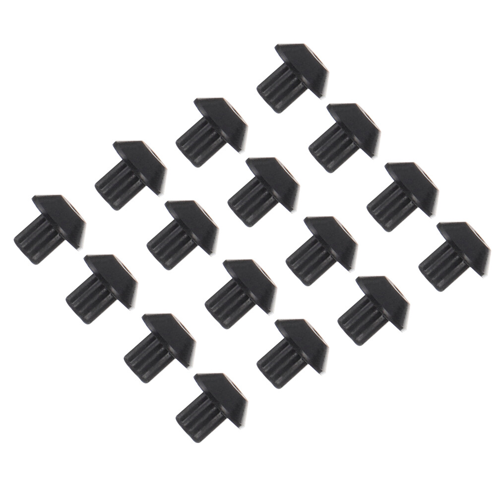 48Pcs Gas Range Burner Grate Feet Rubber Replacement for