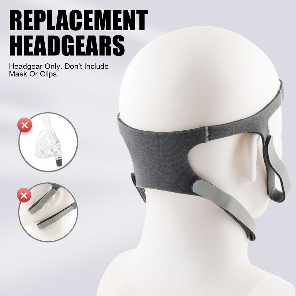 New Full Face Mask Headgear For Cushion CPAP Medium/Large