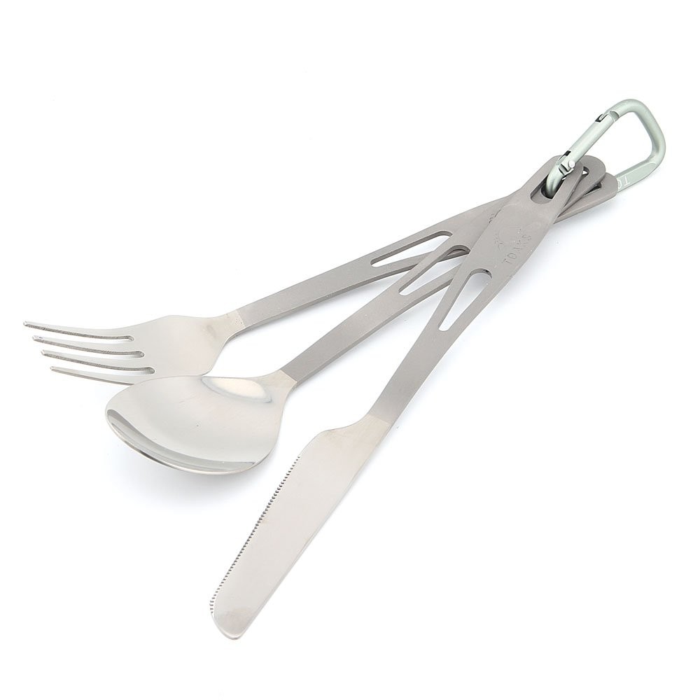 TOAKS Titanium 3-Piece Cutlery Set