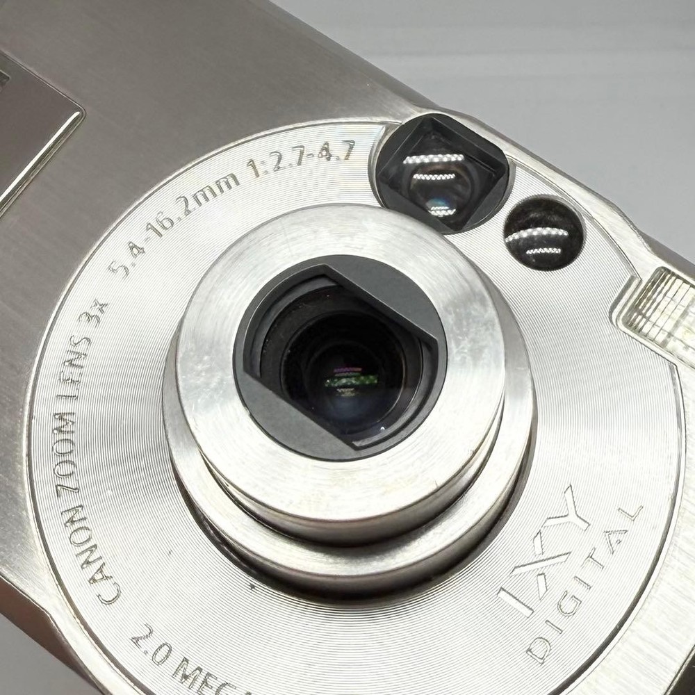 Canon IXY Digital 300a Compact Camera Silver Tested Excellent Condition