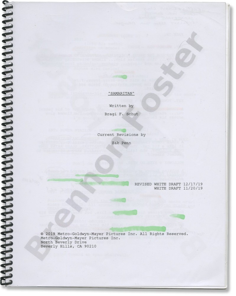Dascha Polanco Sylvester SAMARITAN Original screenplay for the 2022 #164199