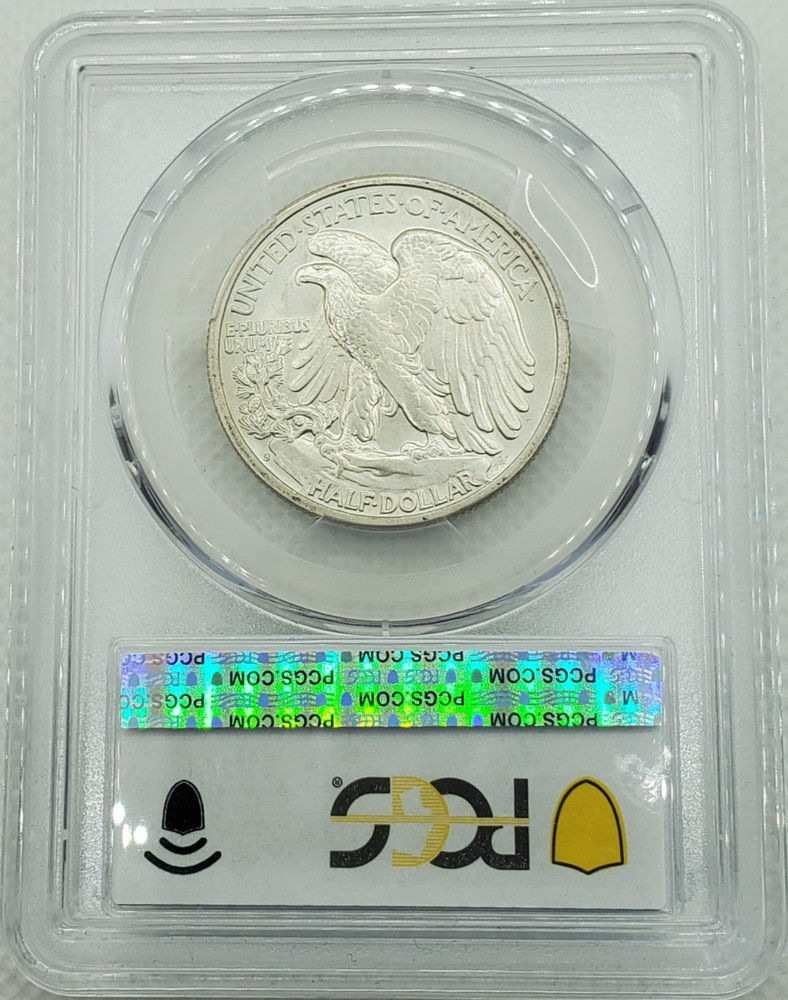 1942-S Walking Liberty Half Dollar PCGS MS66 Gold Shield