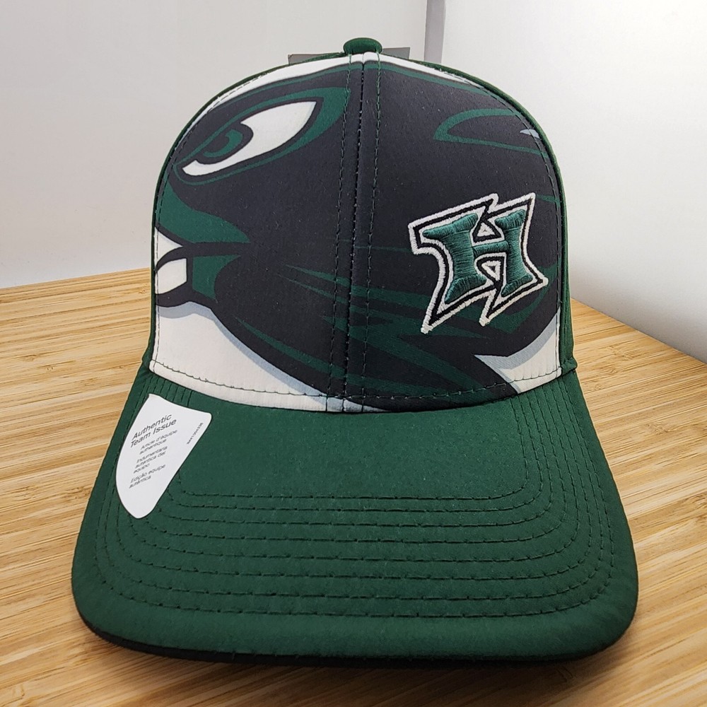 Hudson Hawks Hat, Green & White Cap, The Game, Strapback - NWT