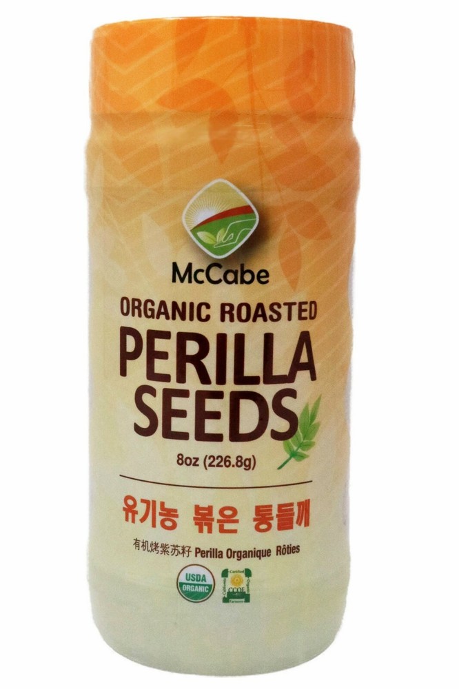 McCabe Organic Roasted Perilla Seeds, 8oz, USDA Organic Certified