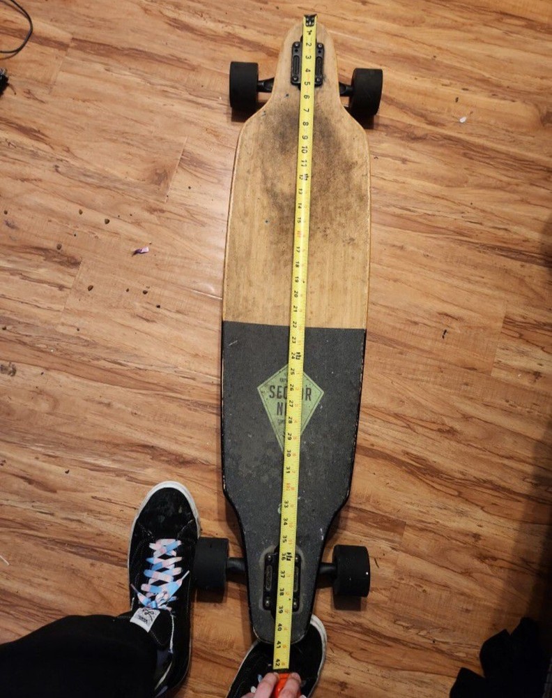 longboard skateboard complete used