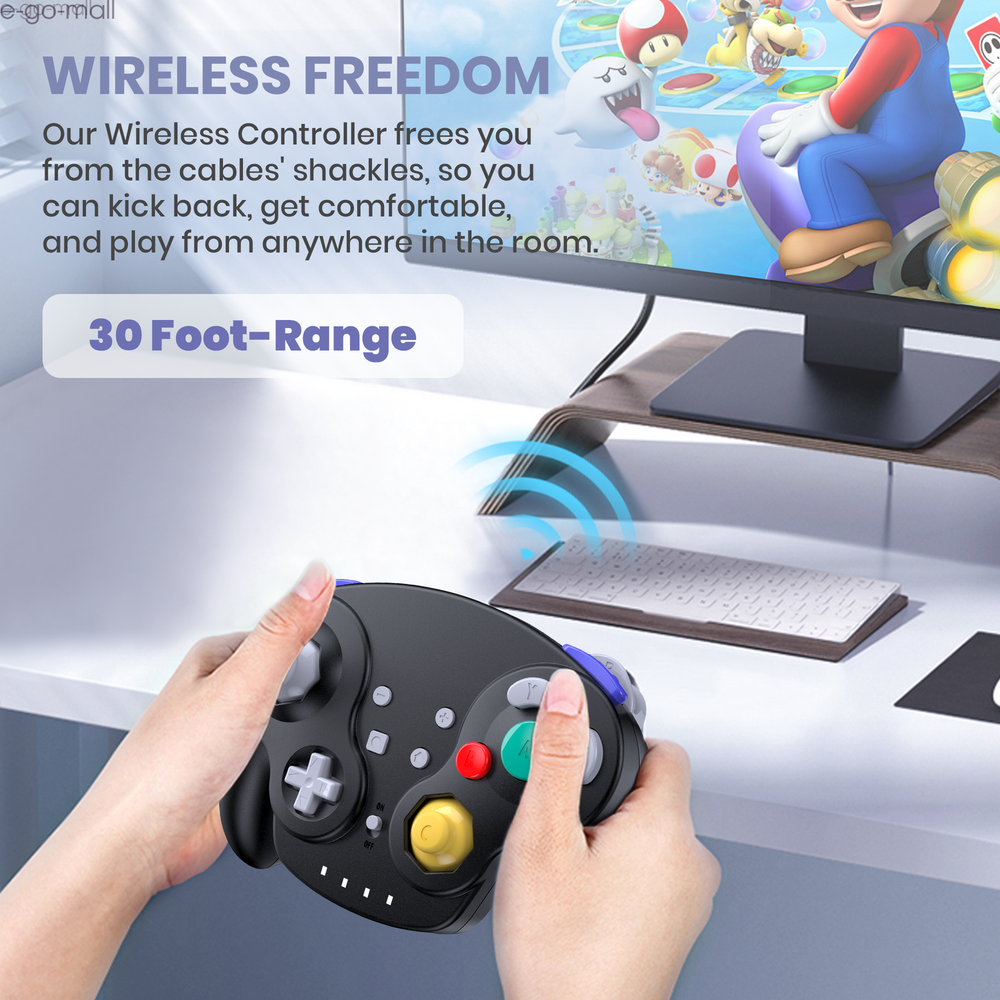 Wireless Gamecube Controller USB Receiver for Switch PC/ NGC Adapter for Wiii GC