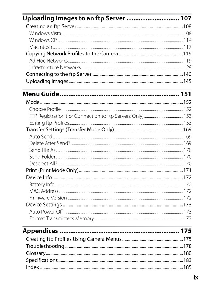 Nikon WT-4 — User Manual Owners Guide Reference — 198 Pages — Half Size 5.5x8.5
