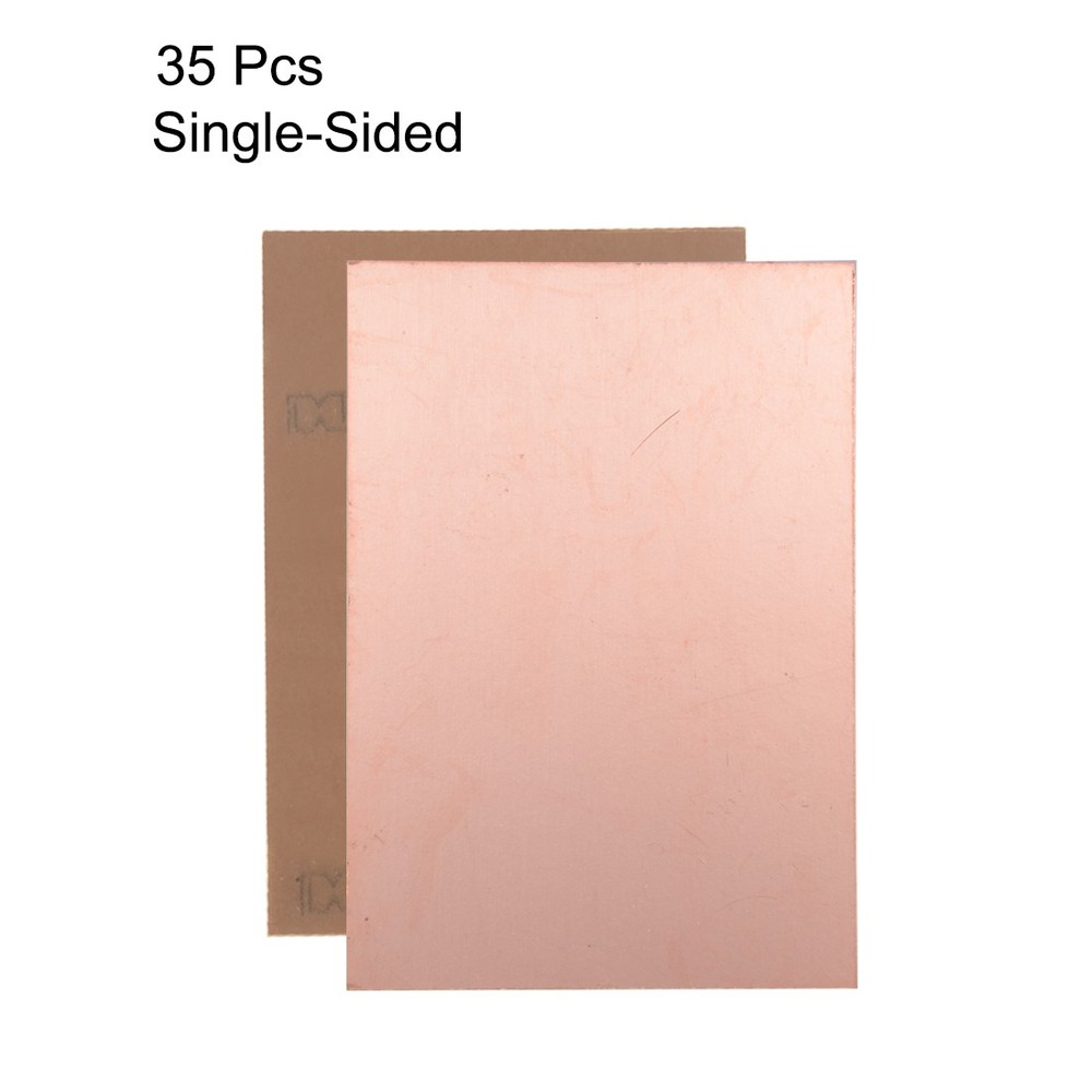 35pcs 100x70mm Single-Sided Copper Clad Laminate PCB Circuit Bakelite Board