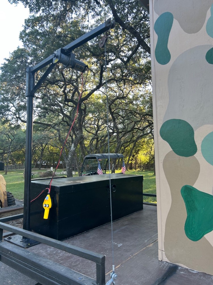 Deer Blind-all-in-one trailer