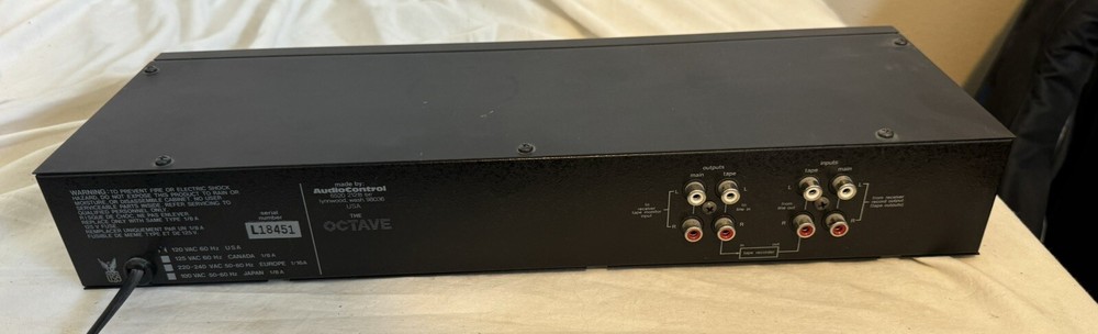 Vintage AudioControl Octave Stereo Equalizer
