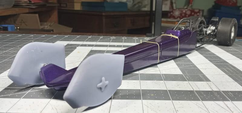 1-16 Dragster Wheel Pants