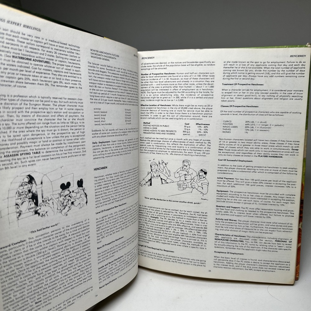 Dungeons & Dragons Advanced D&D Dungeon Master's Guide Revised Edition 1979