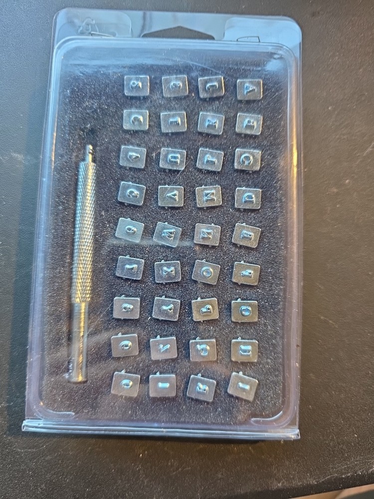 leather stamp sets lot