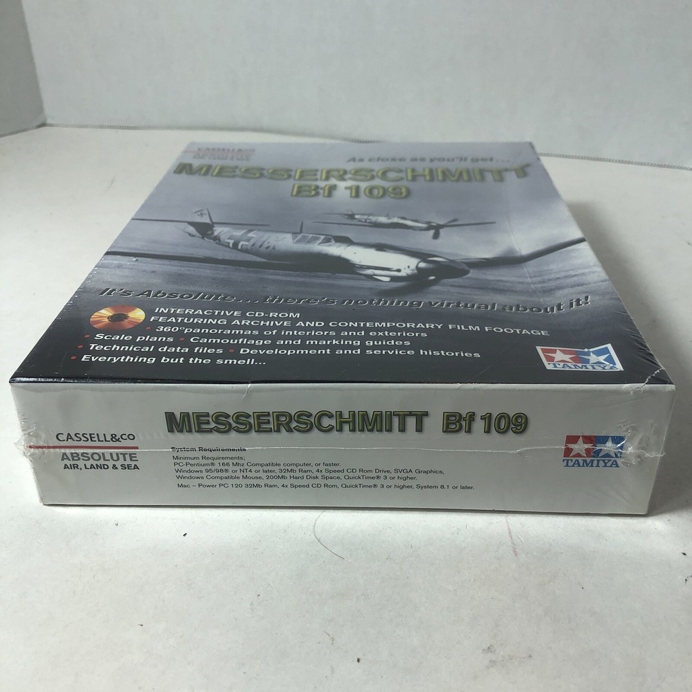 Tamiya Cassell & Co Absolute Messerschmitt Bf 109 Interactive CD Rom B