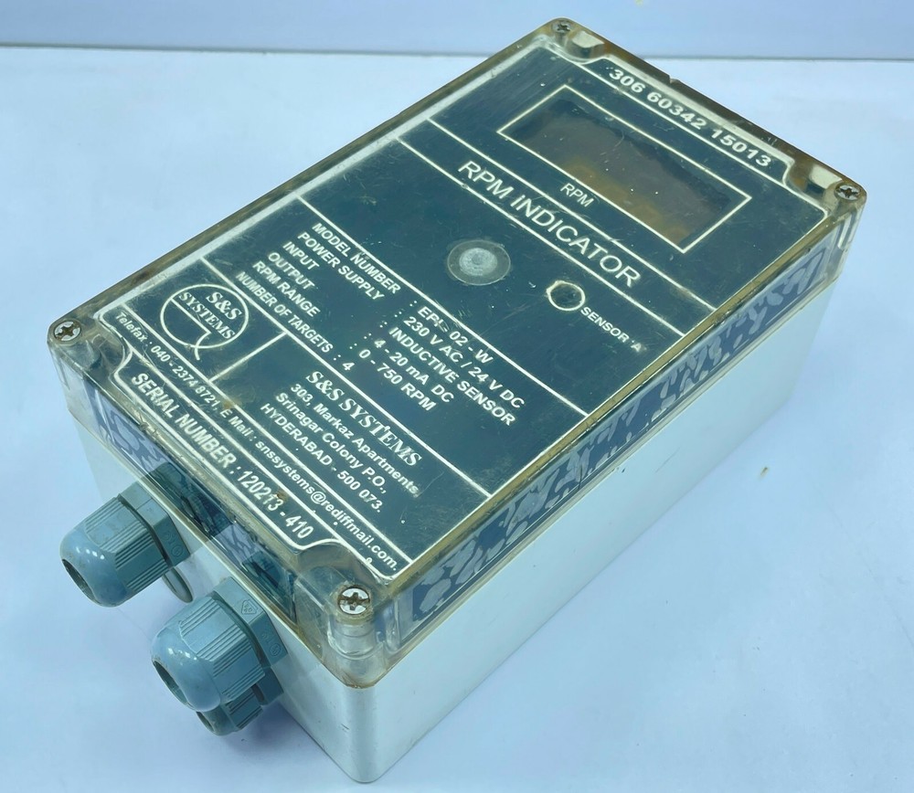 S&S System EPI-02-W RPM Indicator