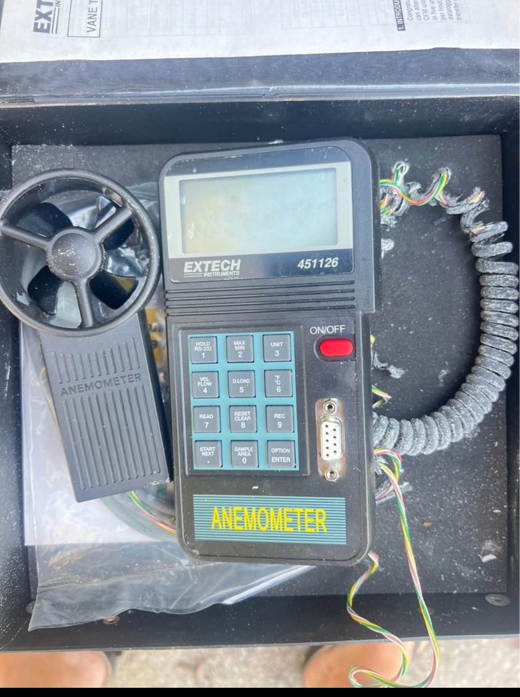 Extech Vane Anemometer Model 4511126