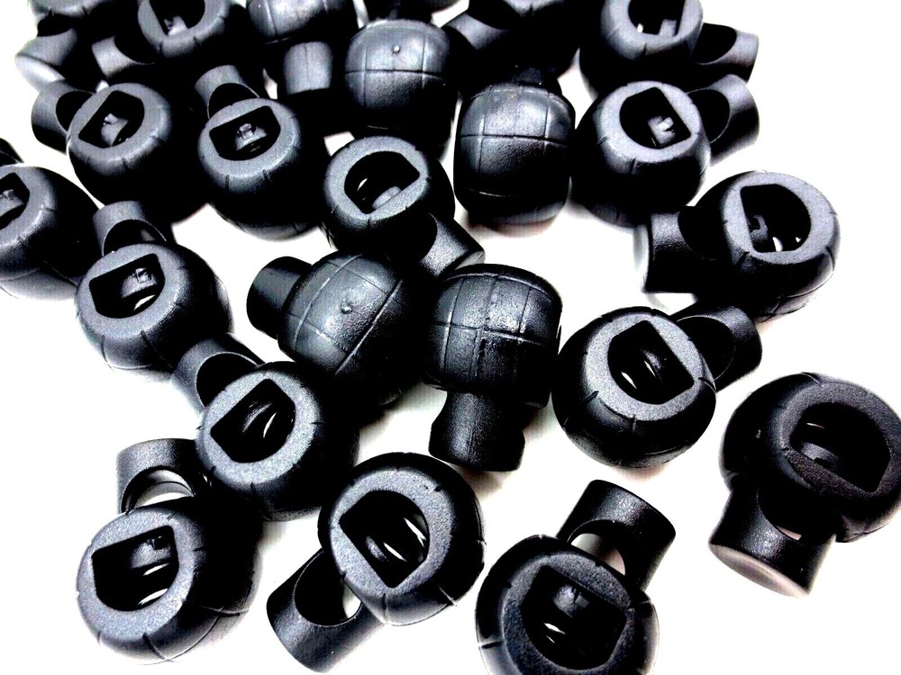 Soccer Ball Bag Draw String Spring Loaded Slide Lock fits 5/16" String DURABLE