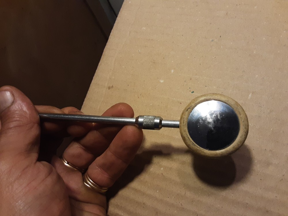 OLD REFLEX HAMMER TILTING HEAD LENGTH 16 CM