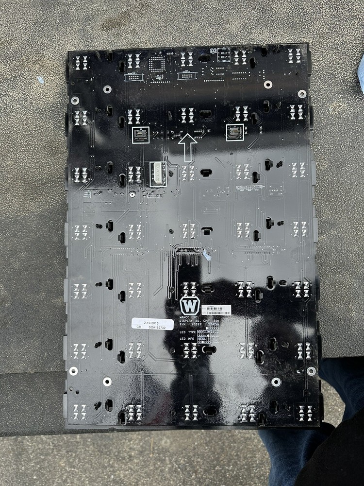 Wanco Display Board P/n 203991