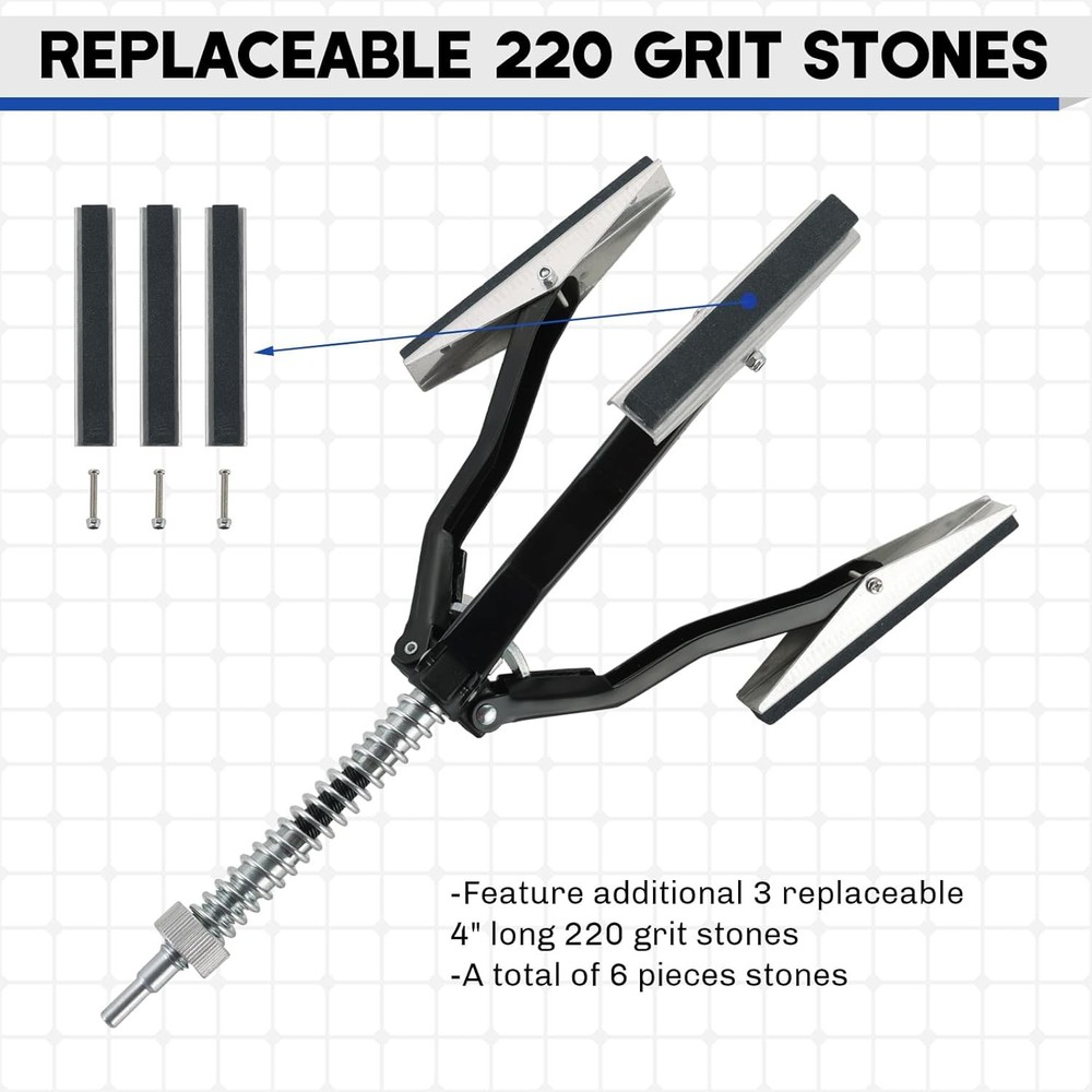 Cylinder Hone Tool 2 to 7 Inch Adjustable Engine Boring Honing Deglazer 3PC