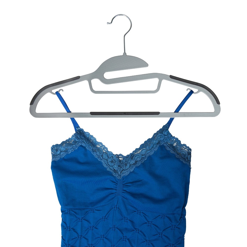 8 Pack Ultimate Hanger | S-Shape Collar Saver | Ultra-Thin | Non-Slip | Acces...