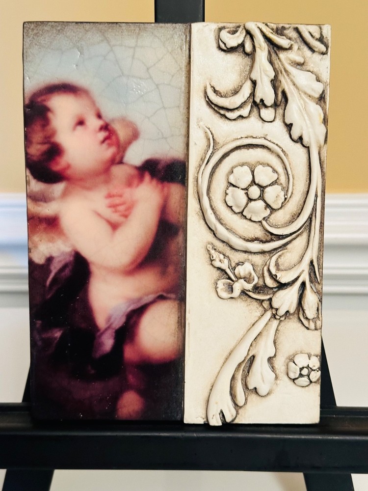 RETIRED Sid Dickens Memory Block T-214 Belonging Tile Block Original Owner EUC