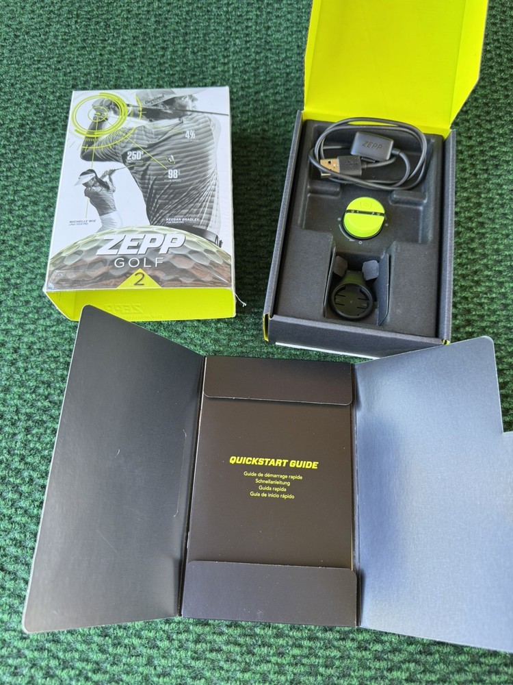 Zepp Golf 2 Kit 3D Swing Analyzer Activity Tracker (ZA2G1NE) *READ INFO*