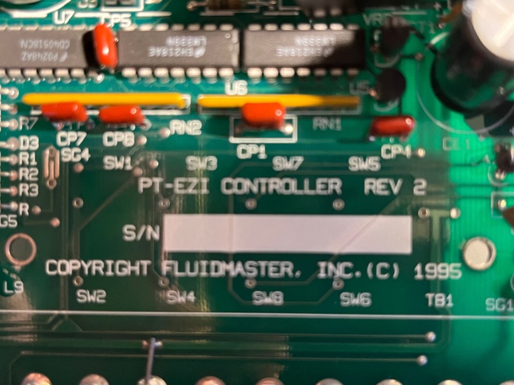 FluidMaster PT-EZI Controller Display Circuit Board