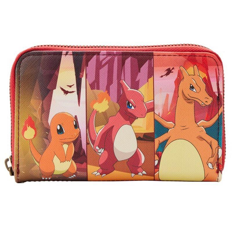 Pokemon Charmander Evolutions Zip Around Wallet Loungefly