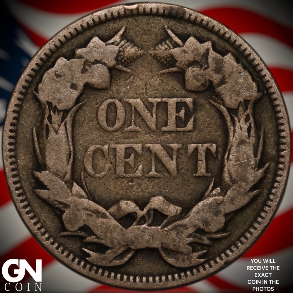 1857 Flying Eagle Cent Penny A2983