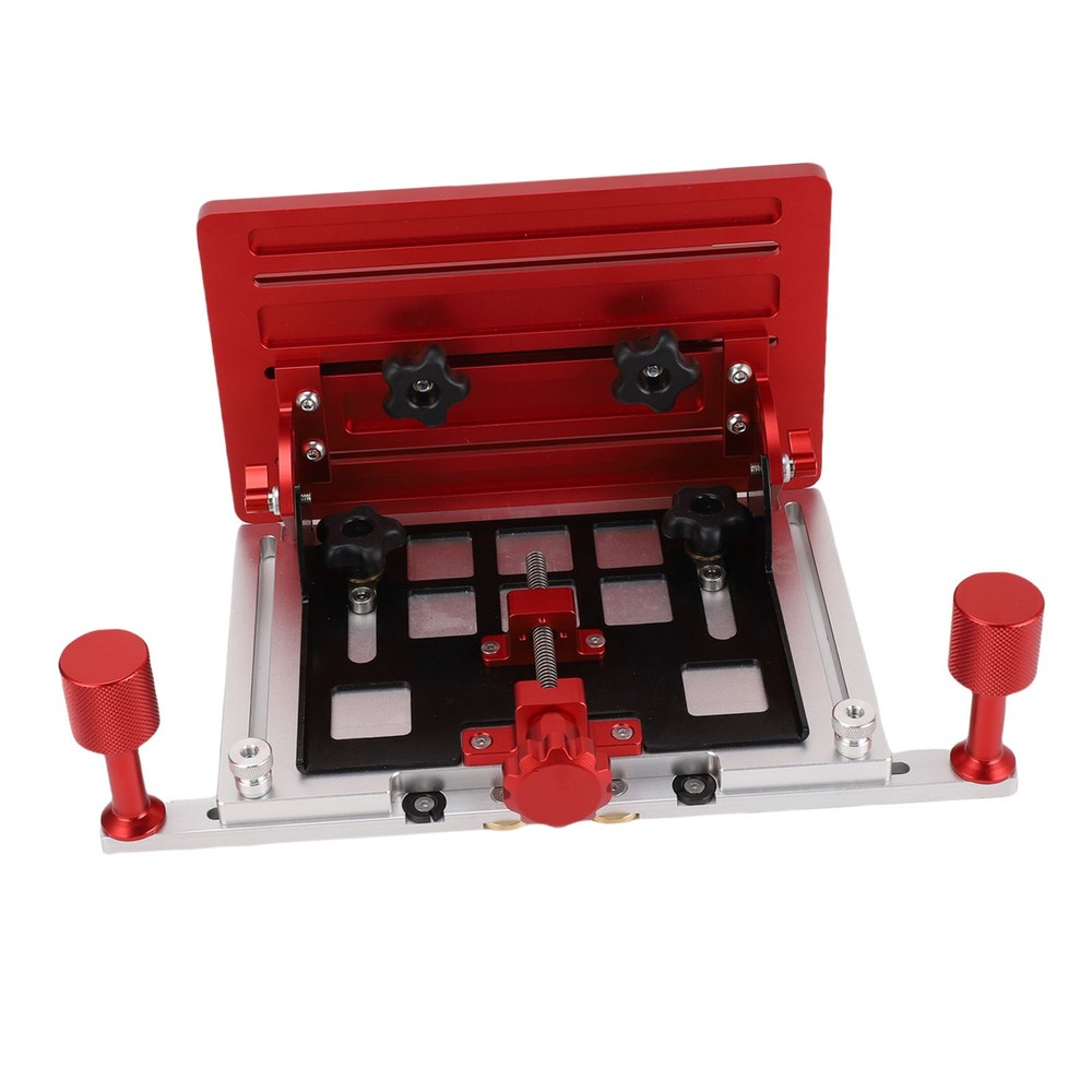 Adjustable Table Saw Vertical Push Handle Woodworking Backer Backplate Clip Kit