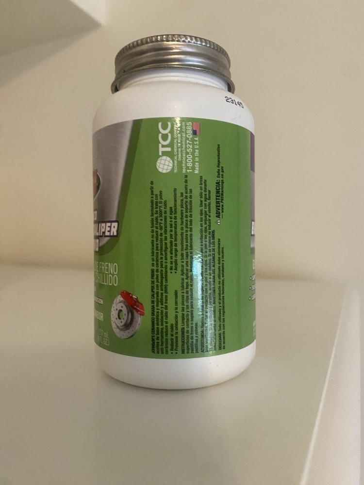 Synthetic Caliper Grease Johnsen 8 OZ