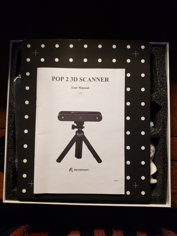 Revopoint POP 2 Handheld 3D Scanner with Tripod and Accessories