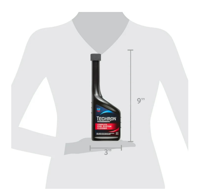 (2 pack) Chevron Techron Complete Fuel System Cleaner, 10 oz