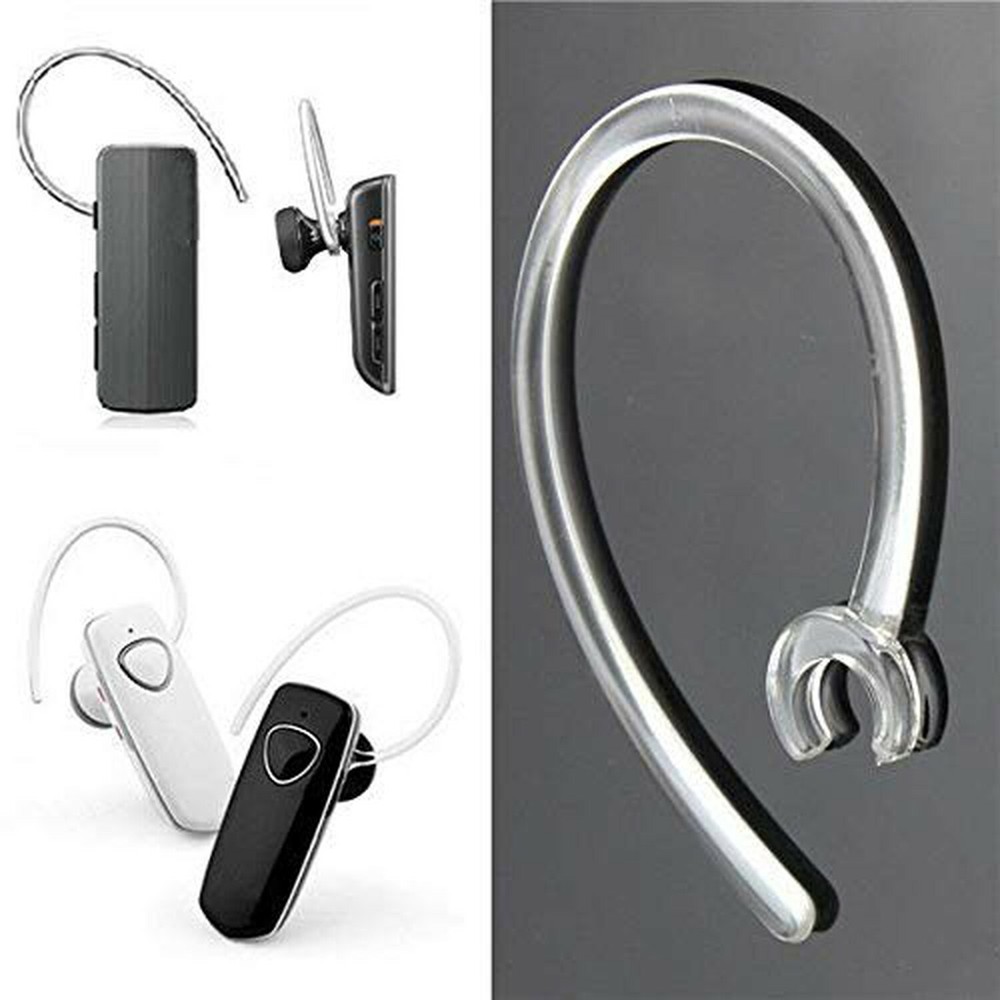 8-Pack Replacement Ear Piece Clamp Bluetooth Ear Hook Loop - Set of 4 Small +...