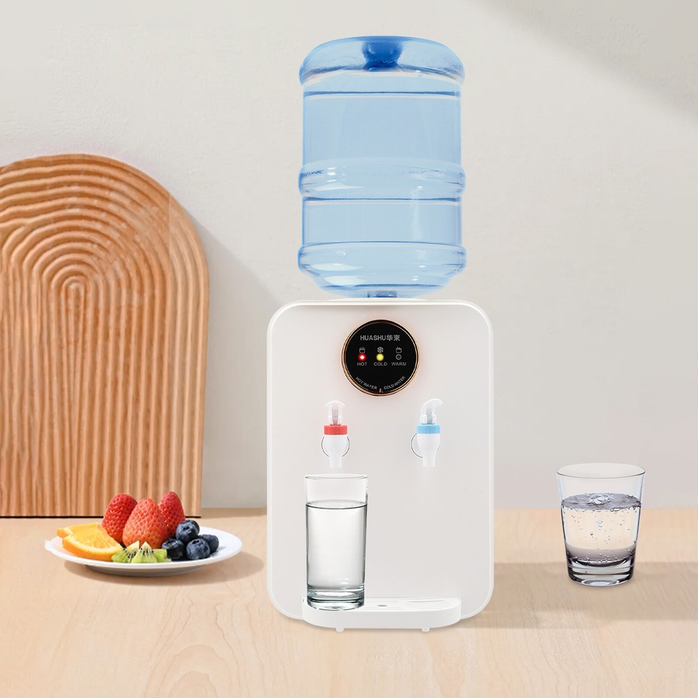 500ml Top Loading Hot Cold Water Dispenser Tabletop Countertop Drinking Machine
