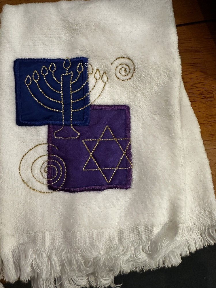Chanukah Decorative Hand Towels