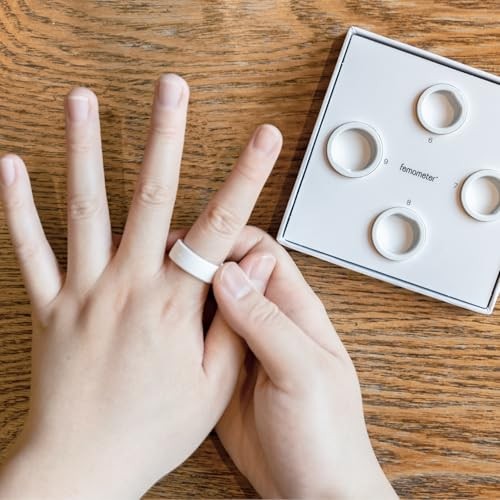 Smart Ring Gen1 Sizing Kit - Size First Before You Buy - Sizes SIZE 6-9 White