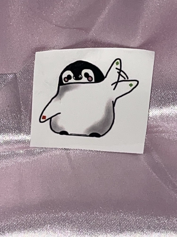 Penguin - Small - Temporary Tattoo.