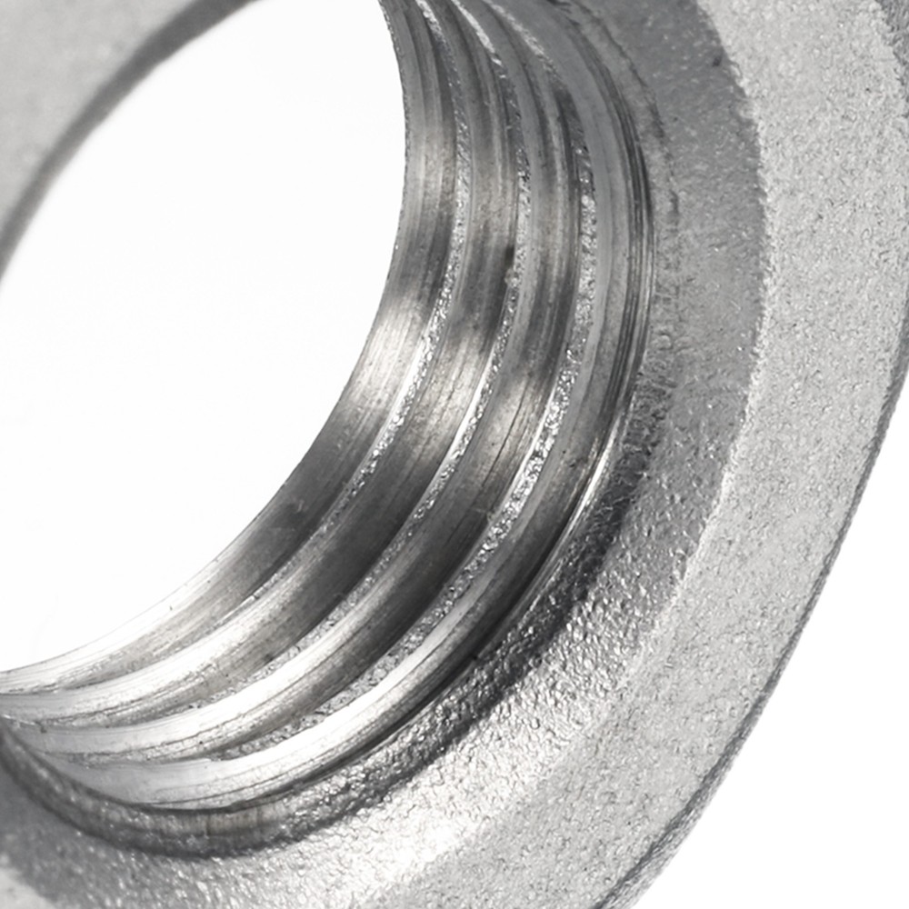 5 Pcs Cast Pipe Fitting Hex Locknut Nut g 1/4" Female Thread (DN8)