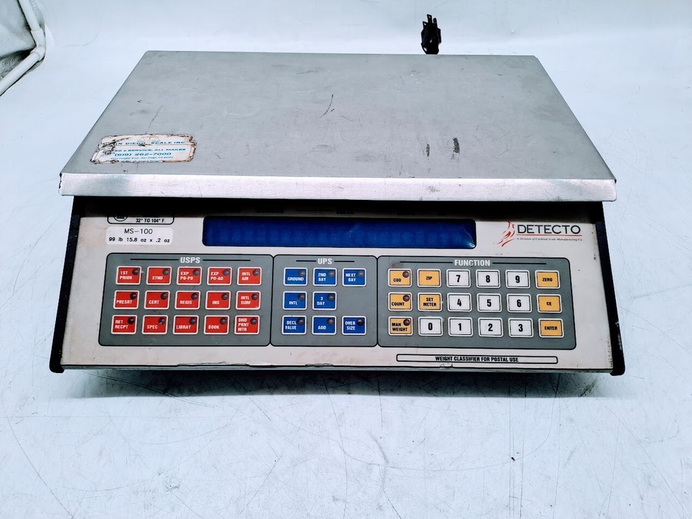 Cardinal Detecto Commercial Scales MS-100