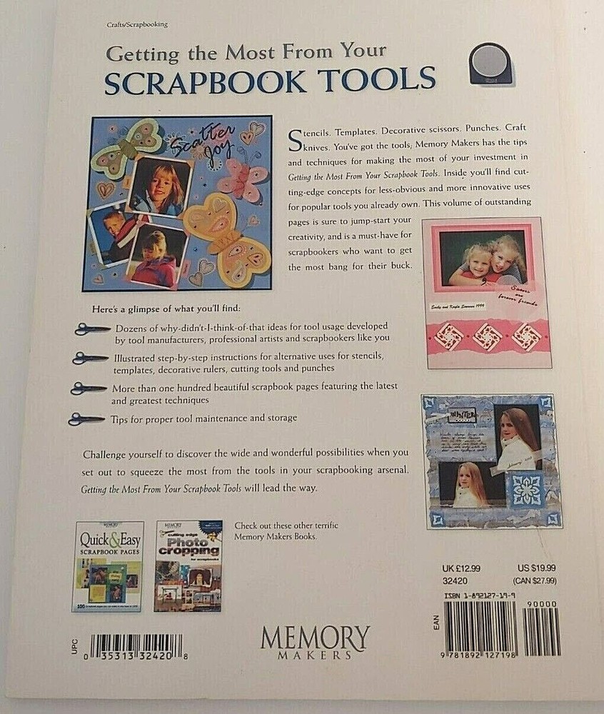 2 Memory Makers SCRAPBOOKING Books. Ask The Masters! & Getting the Most from...