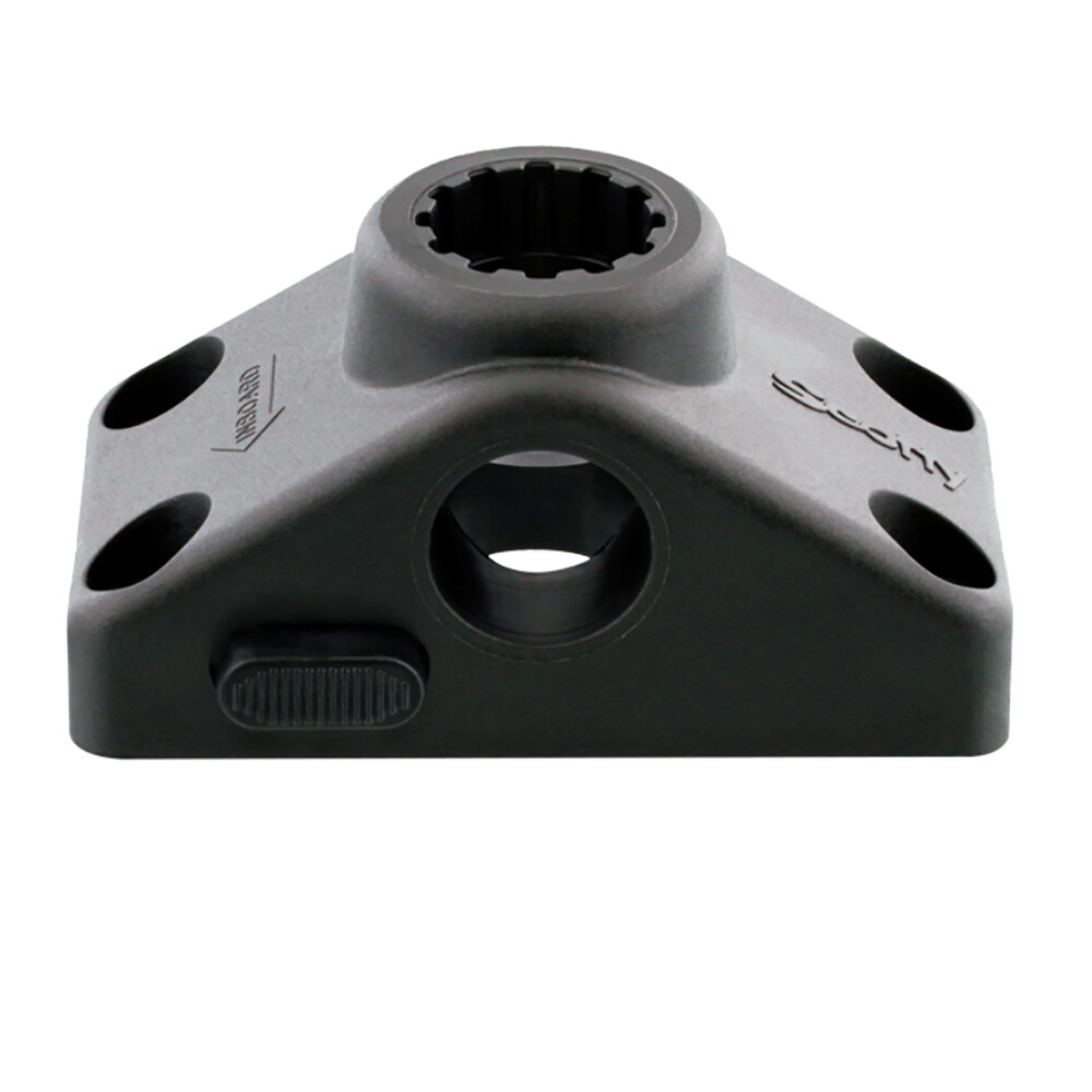 Scotty Rod Holder Post Mount Locking Side/Deck Mounting Bracket Black 241L