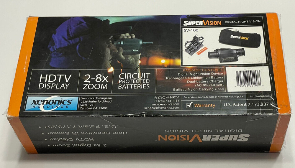 Xenonics SuperVision SV-100 Digital Night Vision Monocular