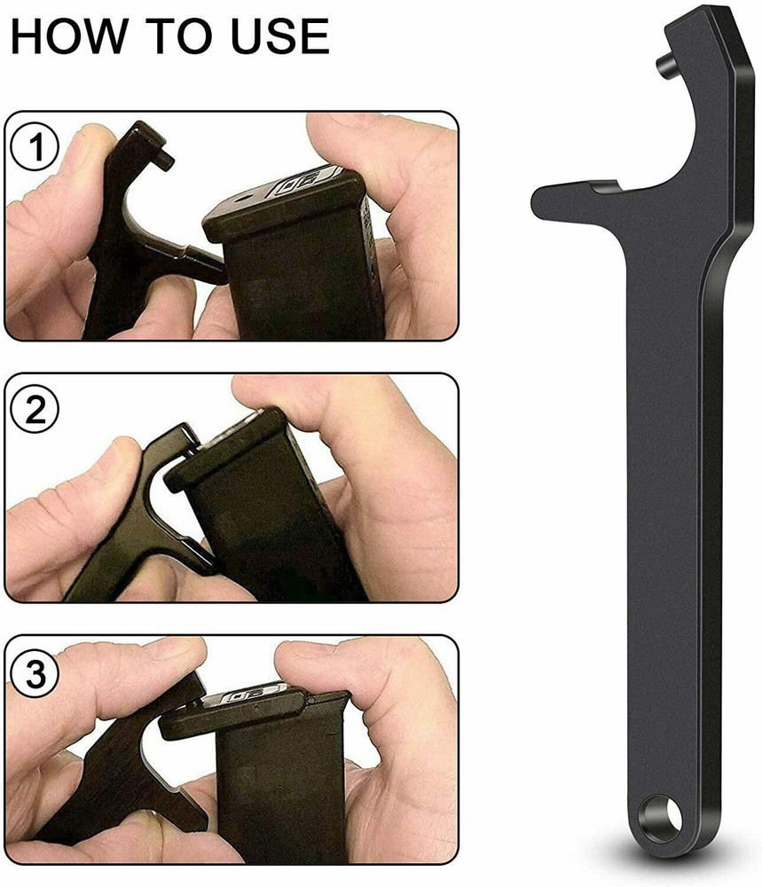 Glock Tool Kit Magazine Disassembly Tool Front Sight Tool Pin Punch 17 19 26