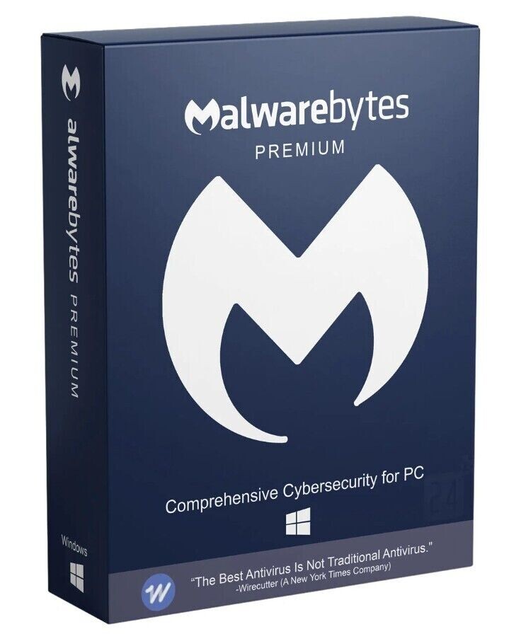 Malwarebytes Premium 2026 - 5 Device 1 Year Anti Malware Protection 5 Min Email